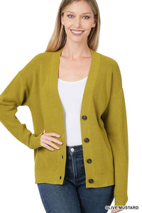 Viscose Sweater Cardi - MULTI COLORS