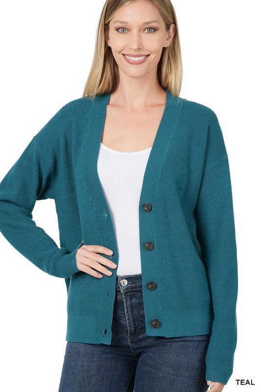 Viscose Sweater Cardi - MULTI COLORS