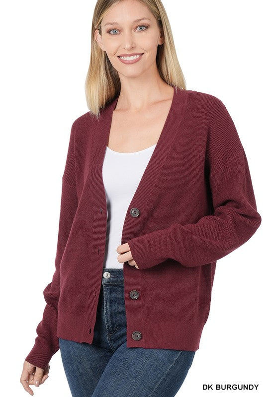 Viscose Sweater Cardi - MULTI COLORS