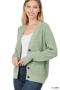 Viscose Sweater Cardi - MULTI COLORS