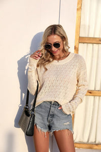 Crochet Pullover Sweater