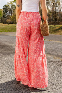 Pink Floral Boho Pants Presale