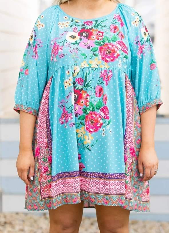 Plus Size Boho Dress