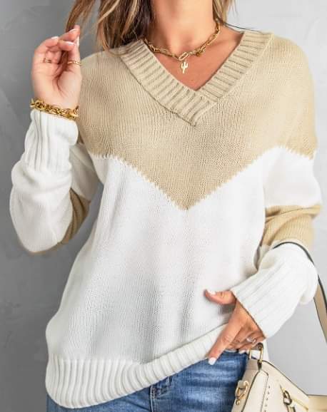 Khaki Acrylics Sweater Presale
