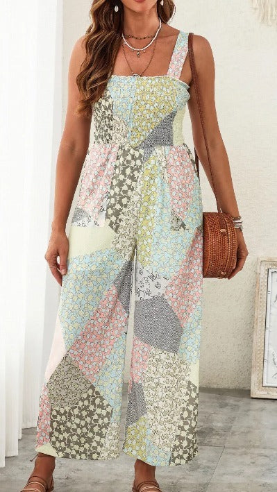 Patchwork Jumpsuit Presale