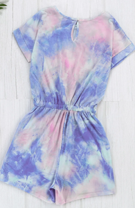 Multi Color Tie Dye Cozy Romper Presale