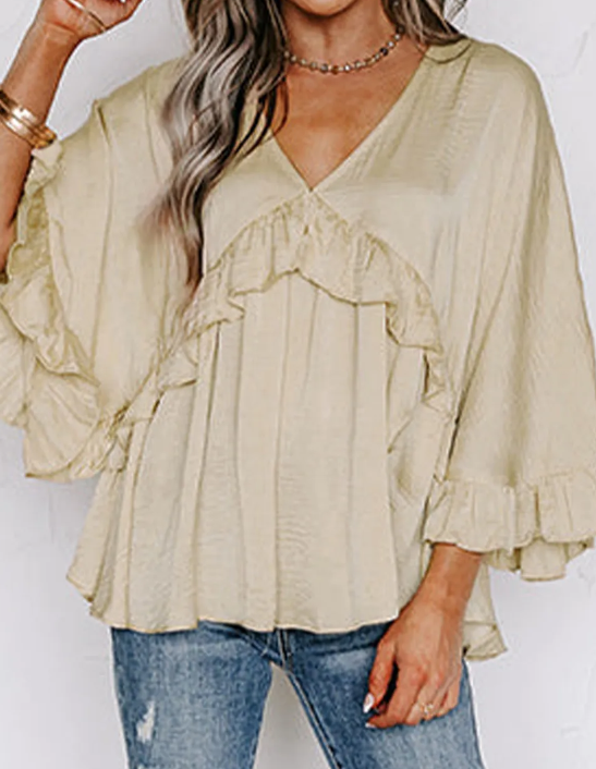 Draped Apricot Top Presale