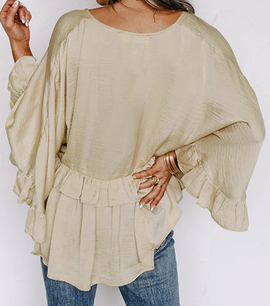 Draped Apricot Top Presale