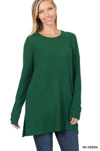Brushed Thermal Waffle Sweaters - Multi Color*