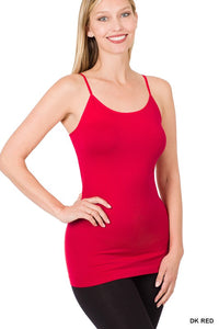 Seamless Adjustable Strap Cami