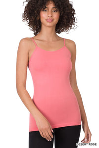 Seamless Adjustable Strap Cami