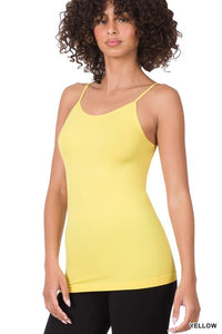 Seamless Adjustable Strap Cami