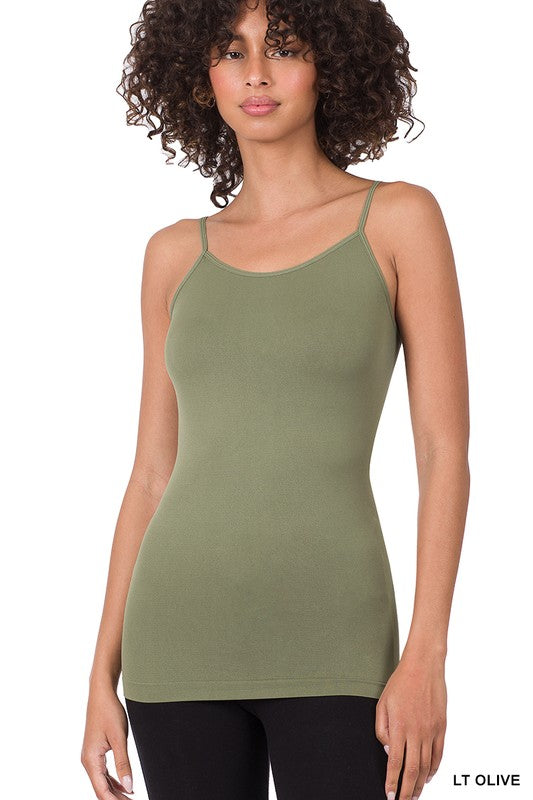 Seamless Adjustable Strap Cami