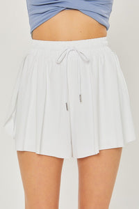 Activewear Two In One Drawstring Shorts -MULTI COLORS*