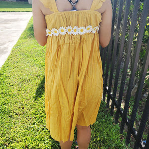 Sunny Days Cotton Daisy Dress