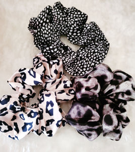 Pattern XXL Scrunchies