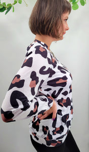 Leopard Brown Spot Tee