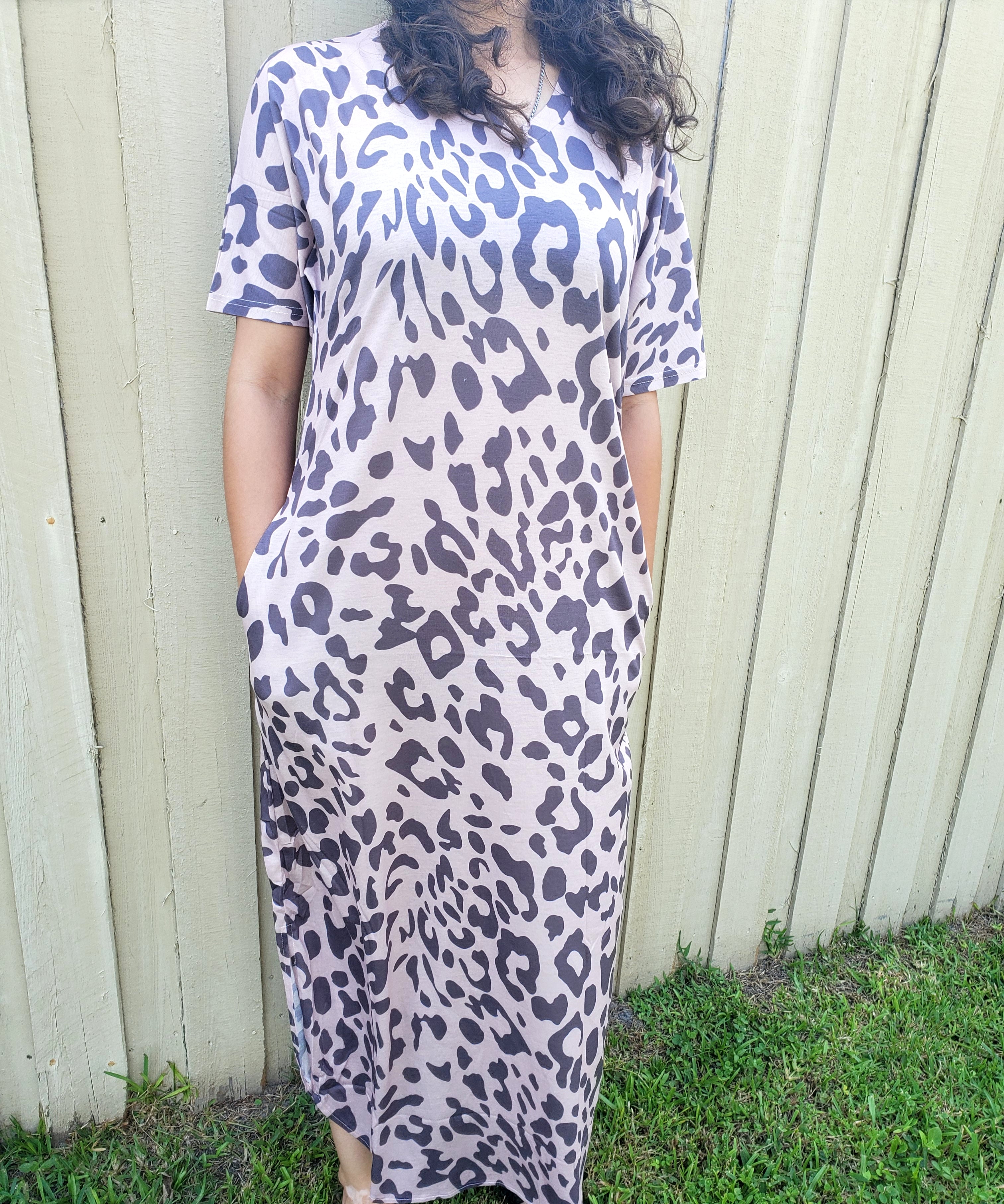 Leopard Maxi Dress