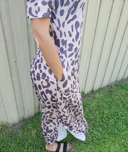 Leopard Maxi Dress