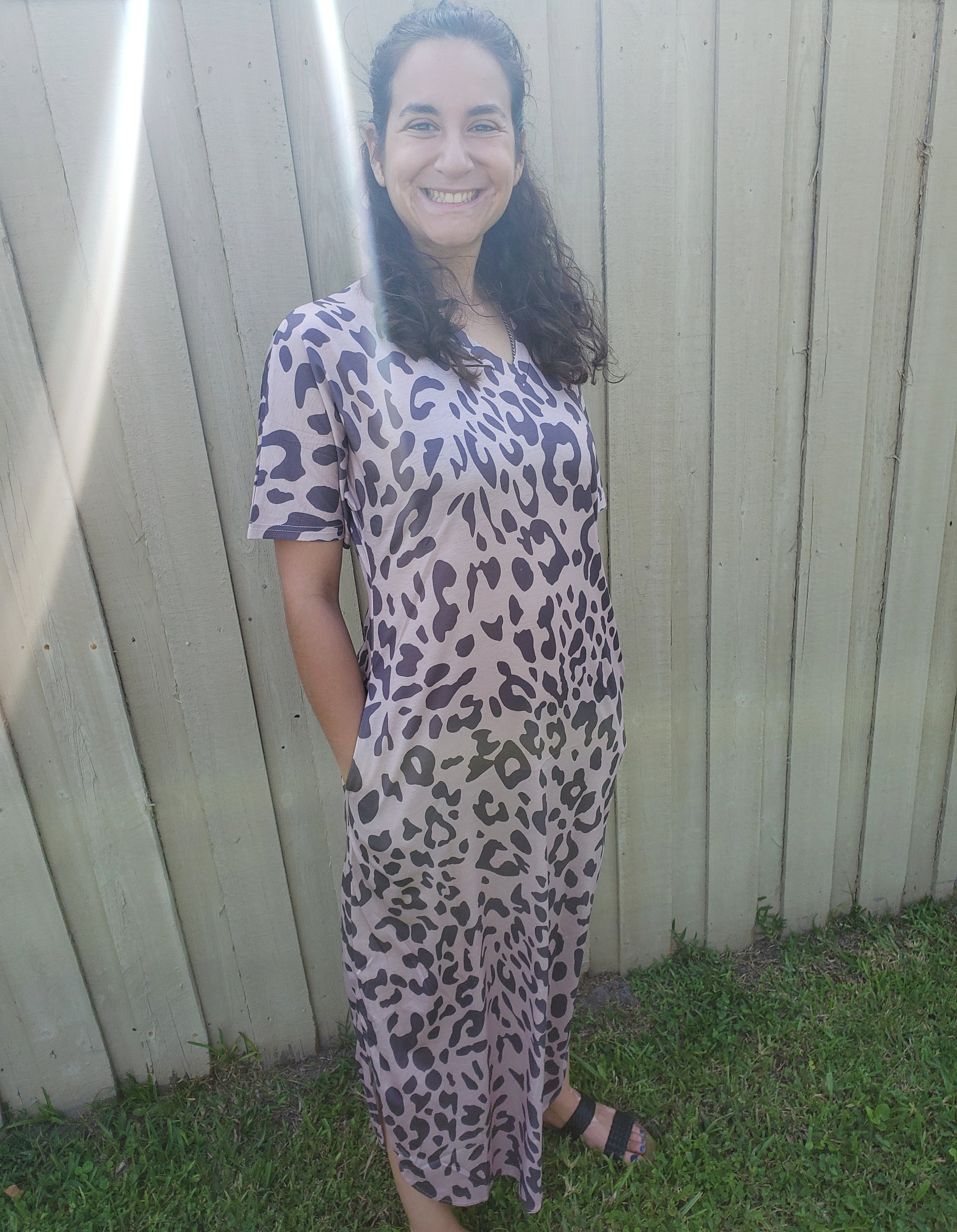 Leopard Maxi Dress
