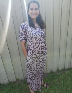 Leopard Maxi Dress