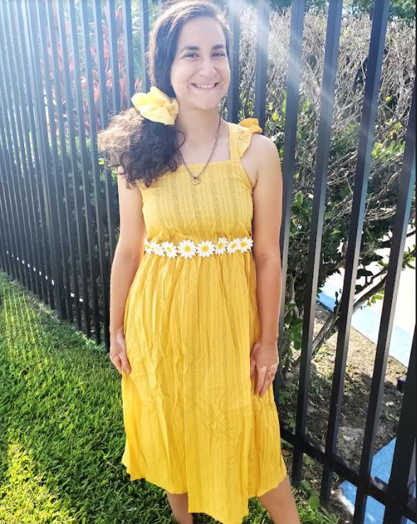 Sunny Days Cotton Daisy Dress