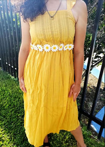 Sunny Days Cotton Daisy Dress