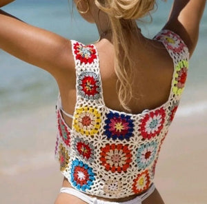 Crochet Floral Top Presale