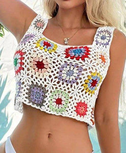 Crochet Floral Top Presale
