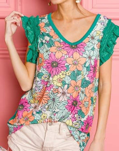 Tropical Floral Jersey Knits Presale