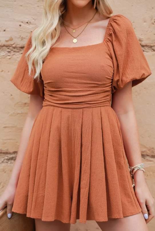 Square neck Romper Presale