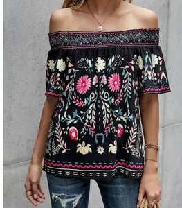 Flower Shift Shirt