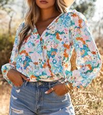 Floral Sleeve Bodysuit Presale