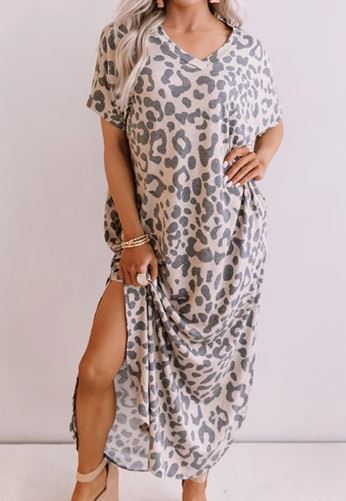 Leopard Maxi Dress