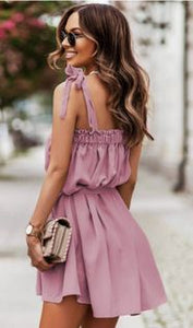 Mauve Babydoll Dress