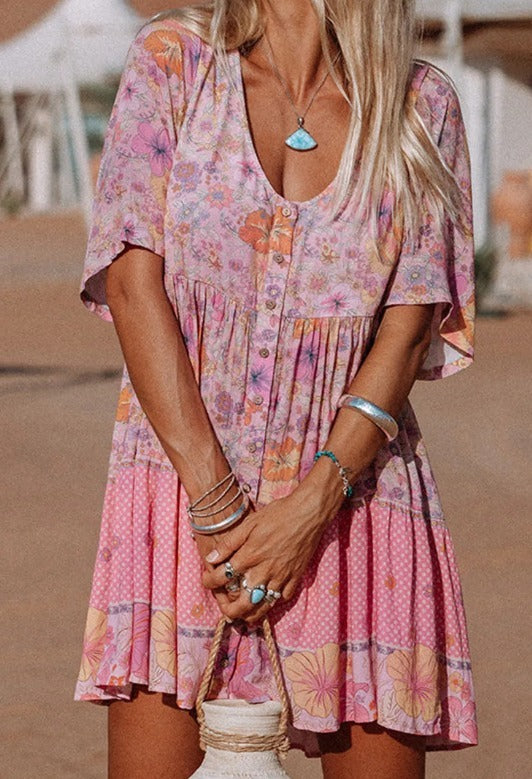 Pink Boho Dress Presale