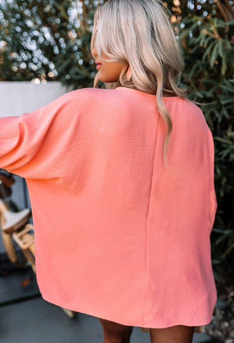 Pink Smocked Wrist Top Presale
