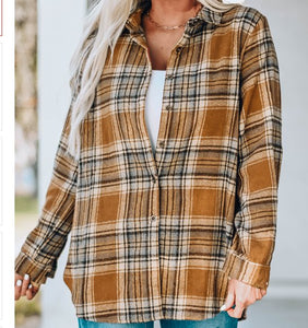 Rustic Plaid Shacket