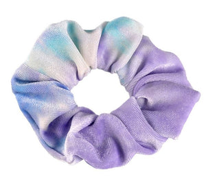 Tie Dye Velvet Hair Scrunchies