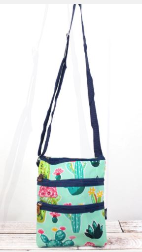 Summer Cactus Crossbody Bag