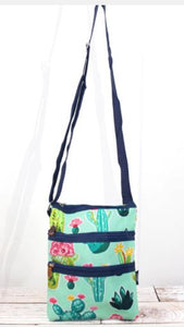Summer Cactus Crossbody Bag