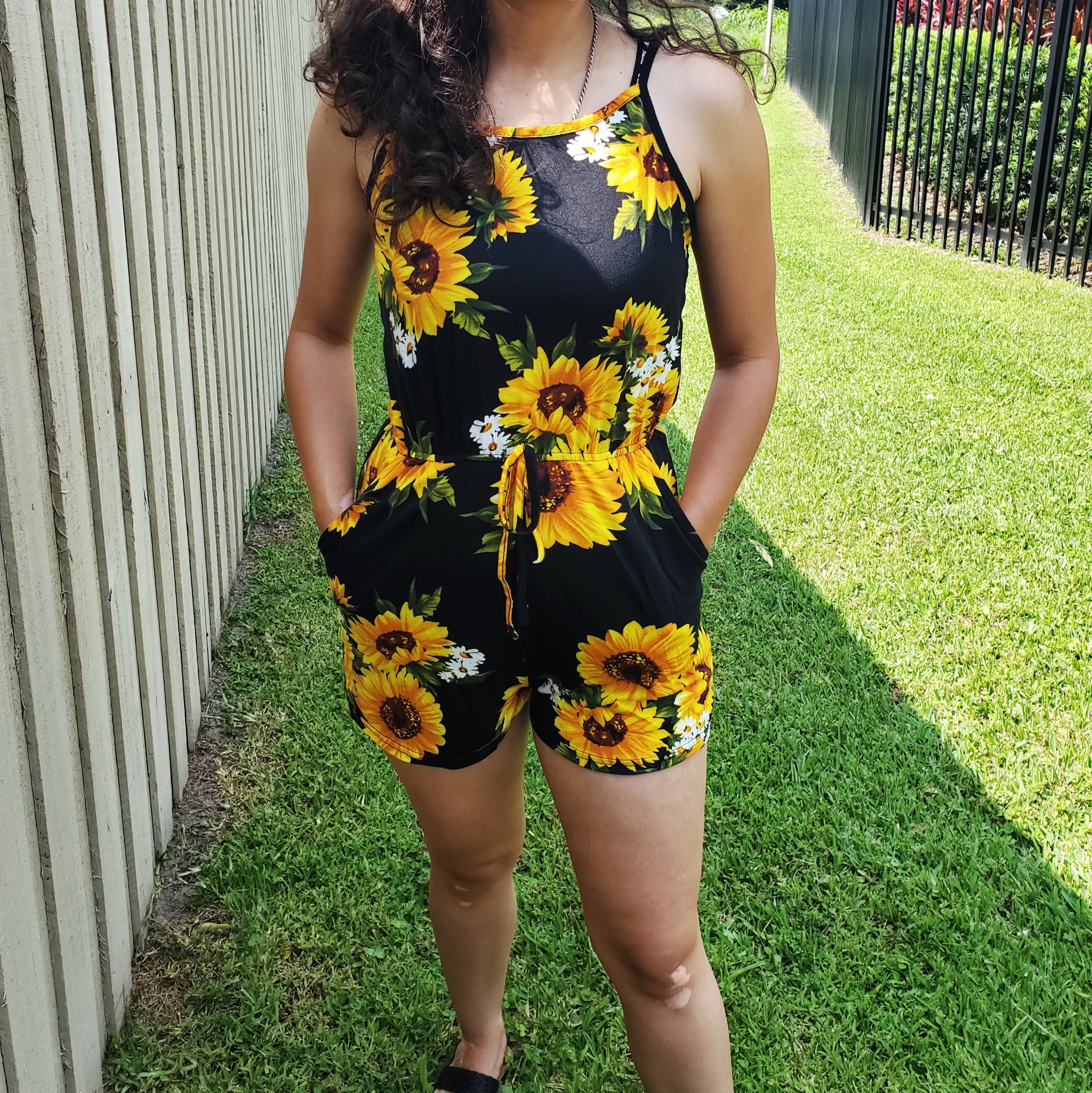 Sunflower Romper