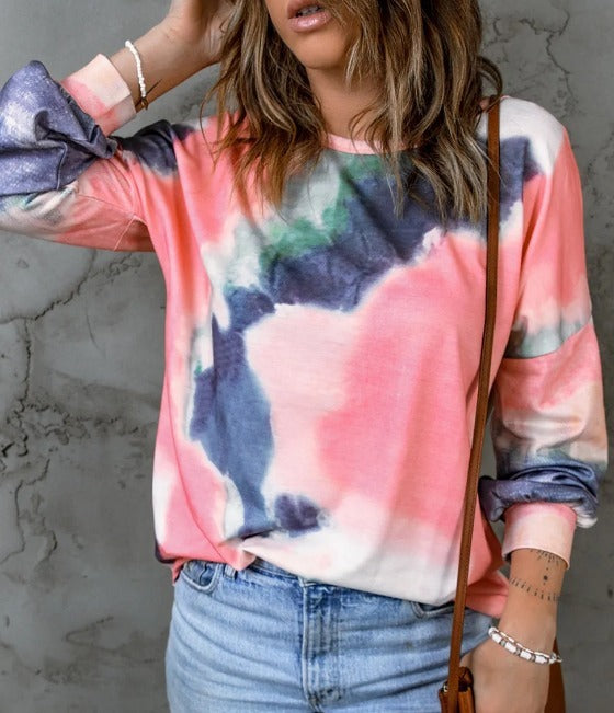 Bonfire Nights Tie Dye Pullover Presale
