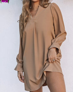 V Neck Split Dress Presale