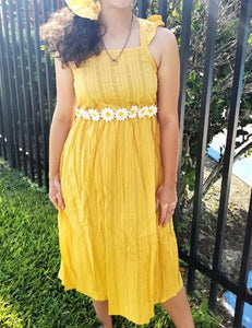 Sunny Days Cotton Daisy Dress