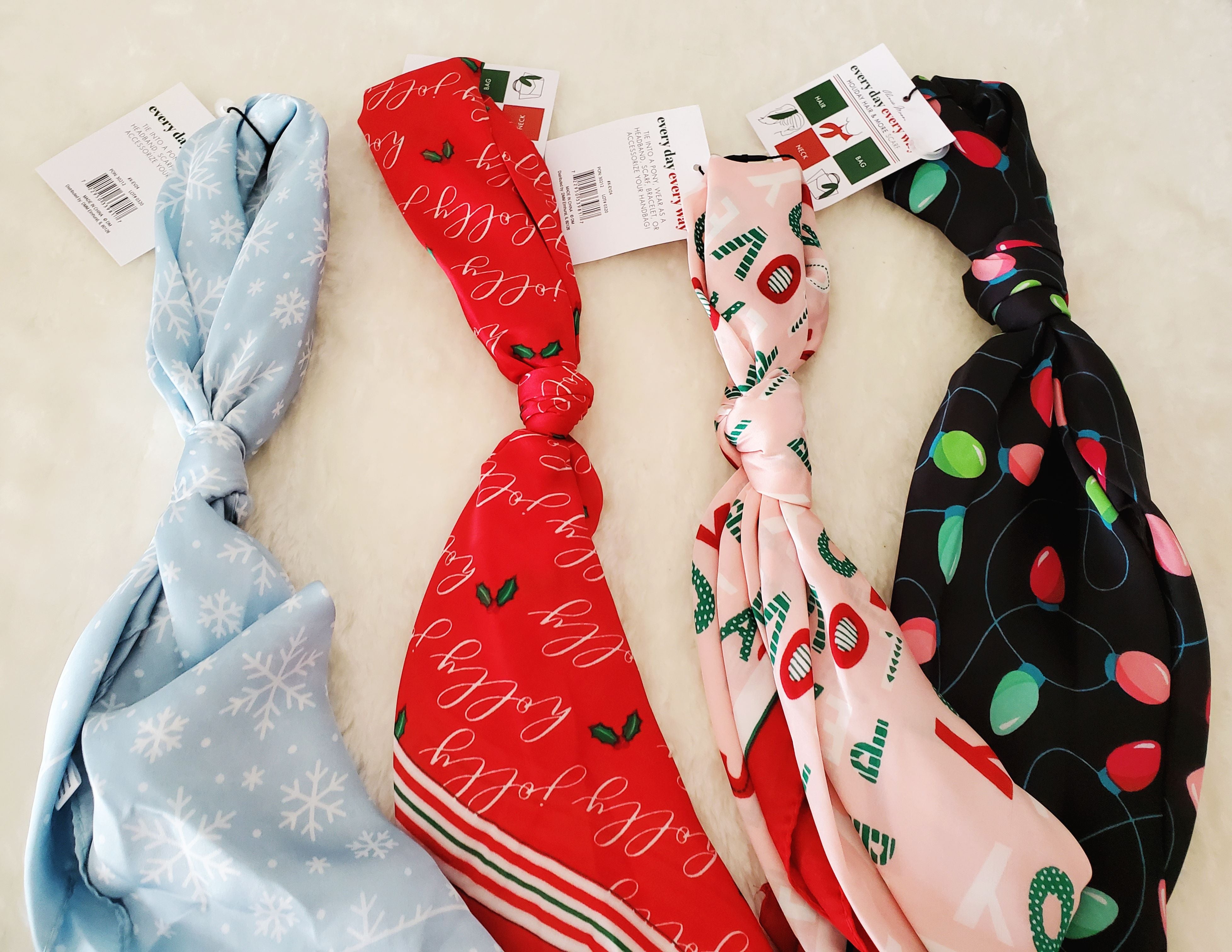 Christmas Scarves Assorted
