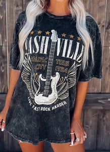 Nashville Mineral Wash Tee Presale