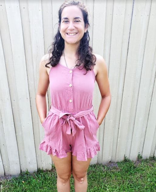 Mauve Sling Romper