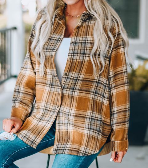 Rustic Plaid Shacket