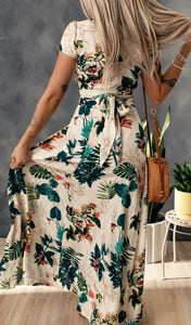 Tropical Floral Two Piece Set Presale